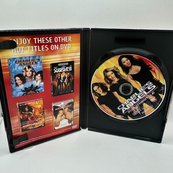 Charlies Angels Full Throttle Special Ed. DVD 2003 Cameron Diaz Drew Barrymore - Picture 4 of 4